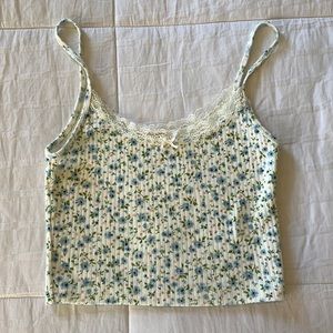 brandy melville skylar bow tank top